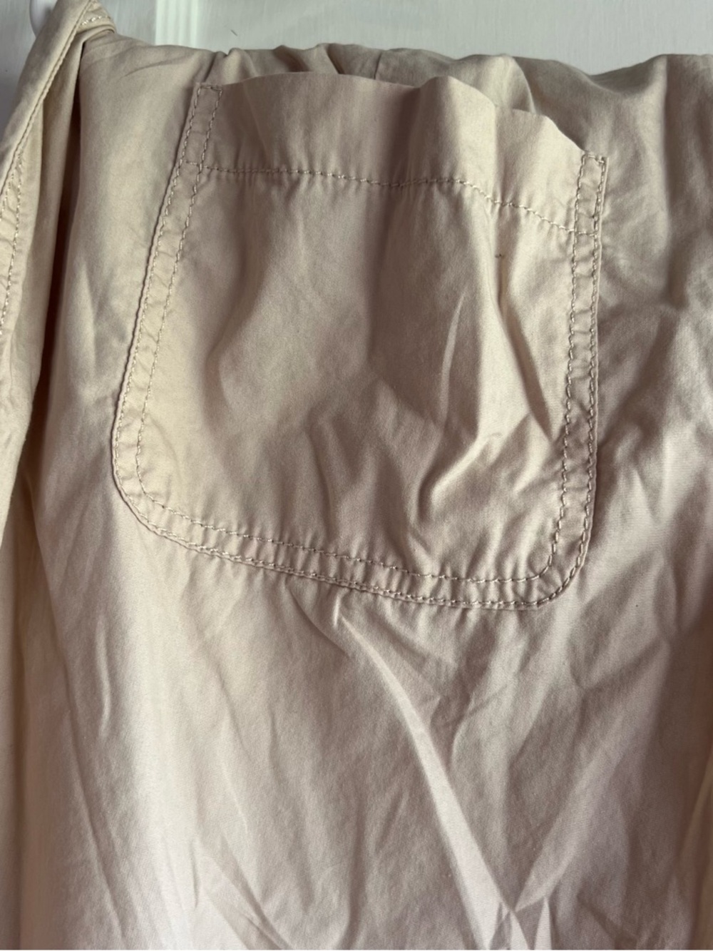 LOFT beige utility pull-on pants - Picture 15 of 15